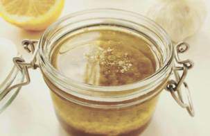 Чесночный соус винегрет