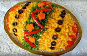 Салат «Пасхальное яйцо»