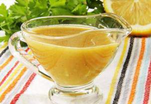 Горчично-медовый соус для салатов