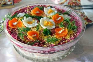Весенний салат «Сельдь под шубой»