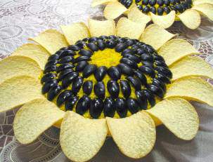 Салат «Подсолнух»