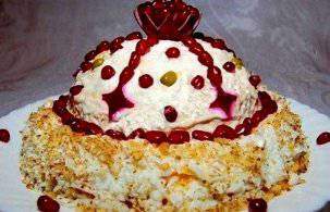 Салат «Шапка Мономаха»